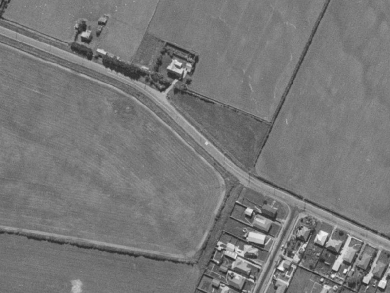 89 Dunbars Road from the air, 1970-1974