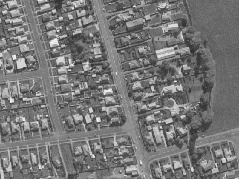 245B Hoon Hay Road from the air, 1970-1974