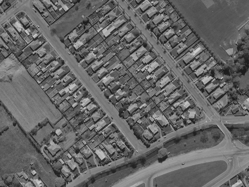 20 Cashmere View Street from the air, 1970-1974