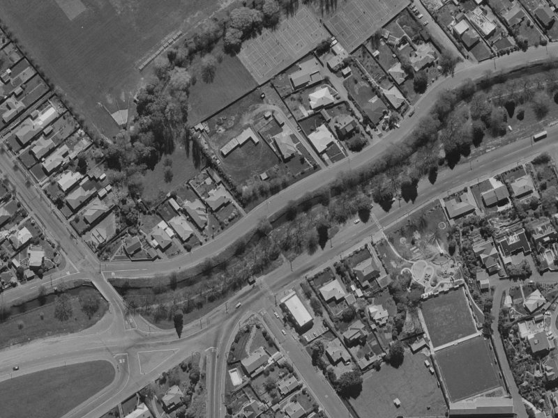 141 Ashgrove Terrace from the air, 1970-1974