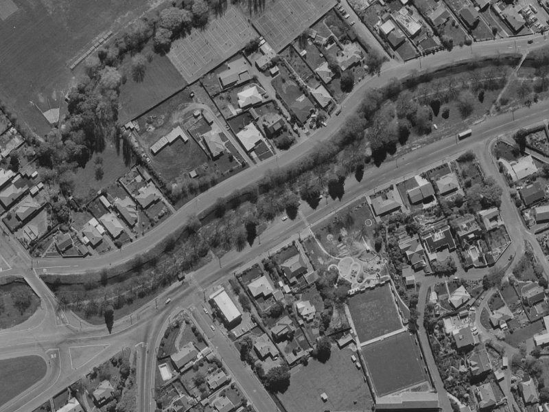 147 Ashgrove Terrace from the air, 1970-1974