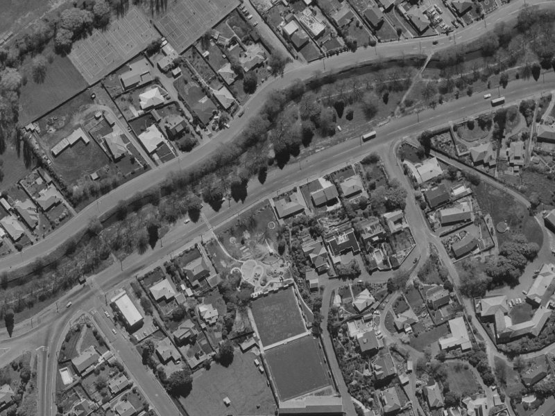 71A Cashmere Road from the air, 1970-1974