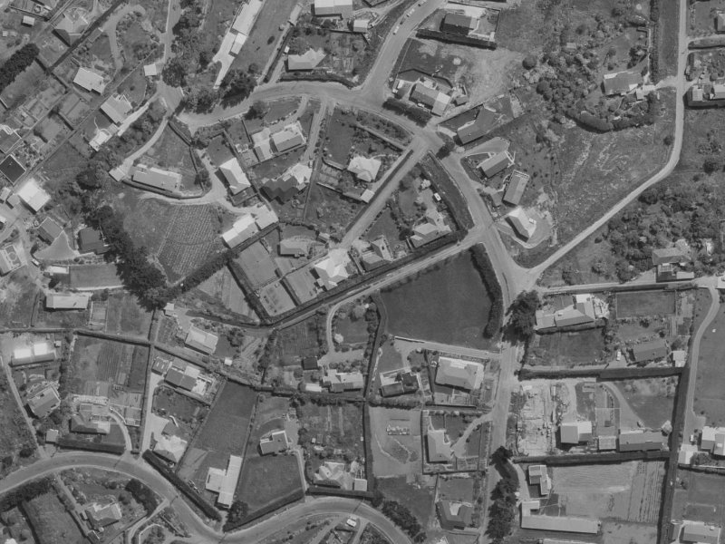 216 Mt Pleasant Road from the air, 1970-1974