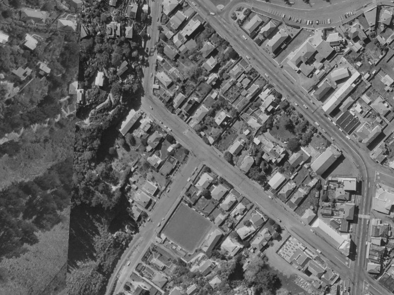 21 Nayland Street from the air, 1970-1974
