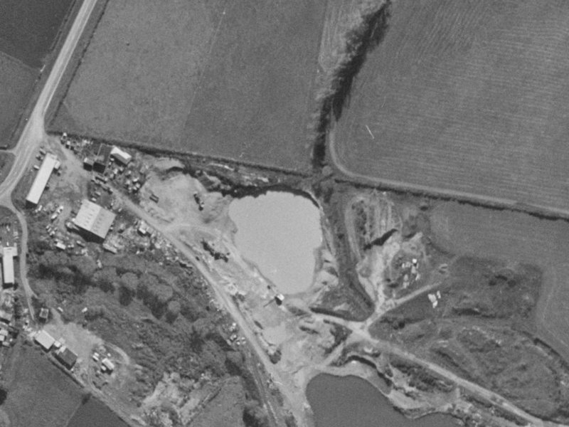 12 Westlake Drive from the air, 1970-1974