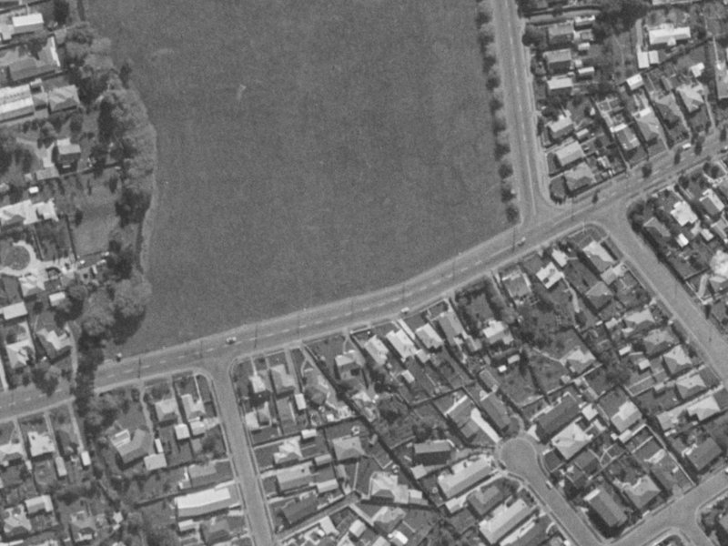 36 Rose Street from the air, 1970-1974