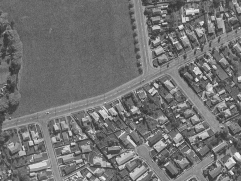 41 Rose Street from the air, 1970-1974