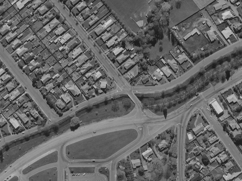 113 Ashgrove Terrace from the air, 1970-1974