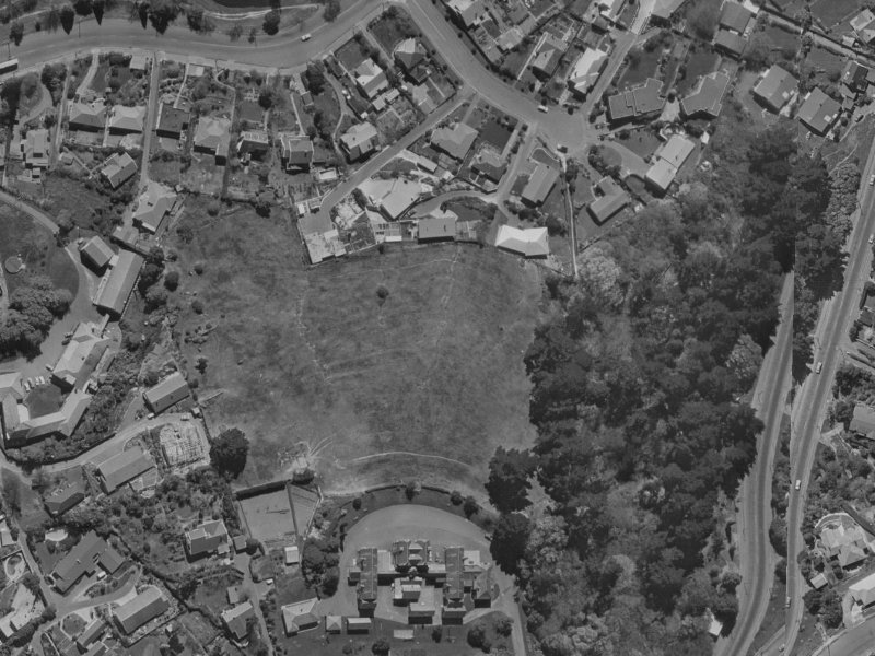 35 Overdale Drive from the air, 1970-1974