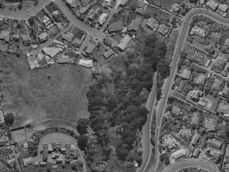 14A Purau Terrace from the air, 1970-1974