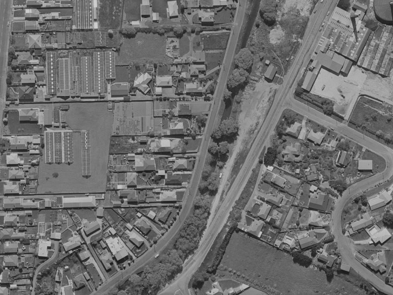 65A Eastern Terrace from the air, 1970-1974