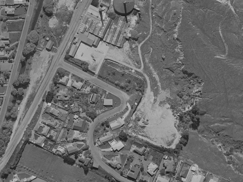 7 Whaka Terrace from the air, 1970-1974