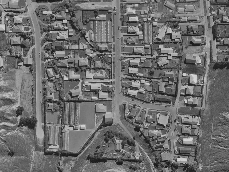 52 Hillsborough Terrace from the air, 1970-1974