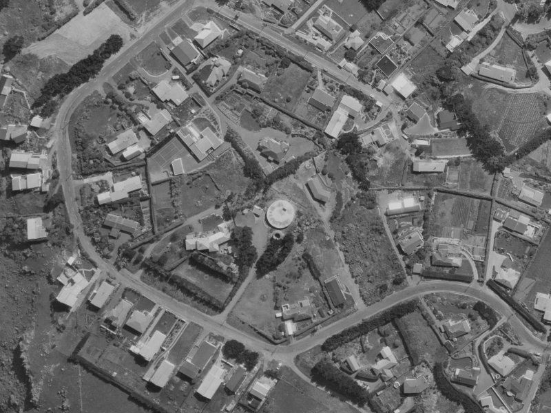 217 Major Hornbrook Road from the air, 1970-1974