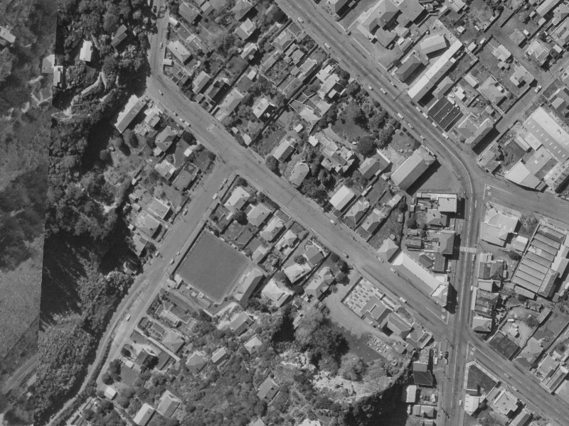 16 Nayland Street from the air, 1970-1974