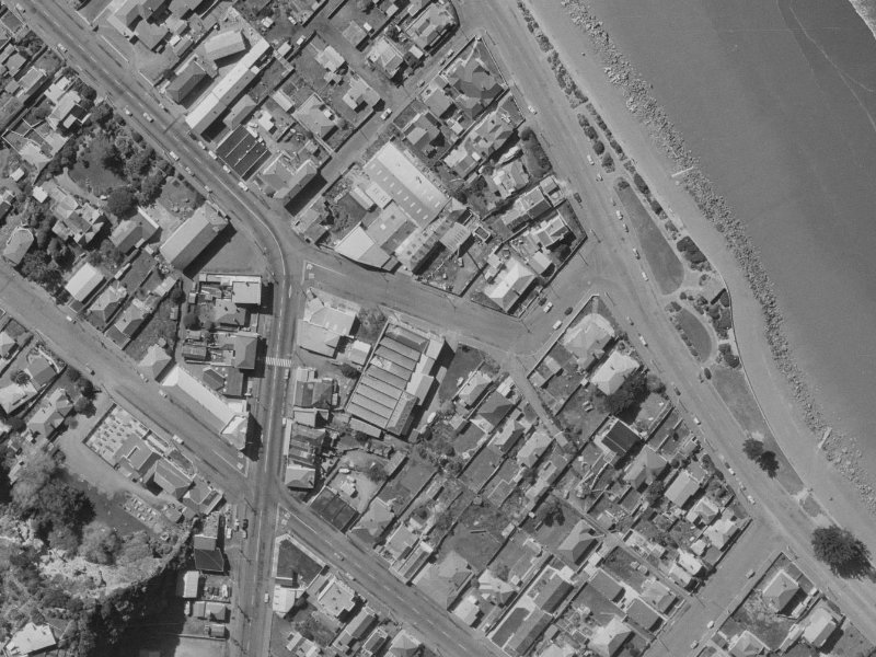 42 Marriner Street from the air, 1970-1974