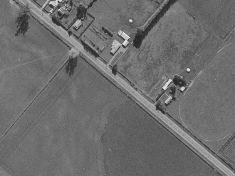 1 Albert Wills Avenue from the air, 1970-1974