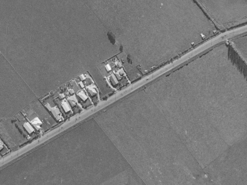 243 Sparks Road from the air, 1970-1974