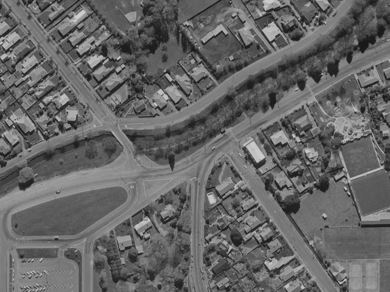 123 Ashgrove Terrace from the air, 1970-1974