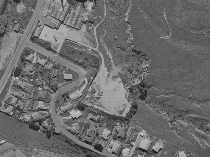 10 Sunhaven Place from the air, 1970-1974