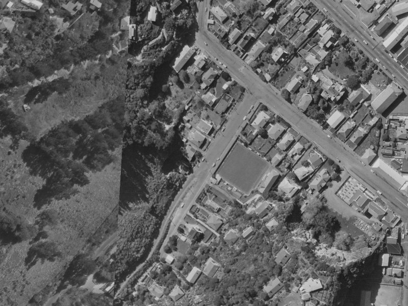 7 Richmond Hill Road from the air, 1970-1974