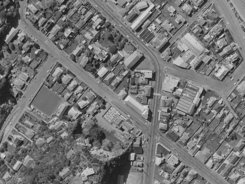 35 Nayland Street from the air, 1970-1974