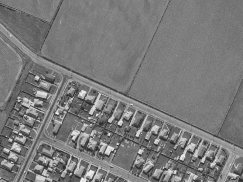 59 Eaglesome Avenue from the air, 1970-1974