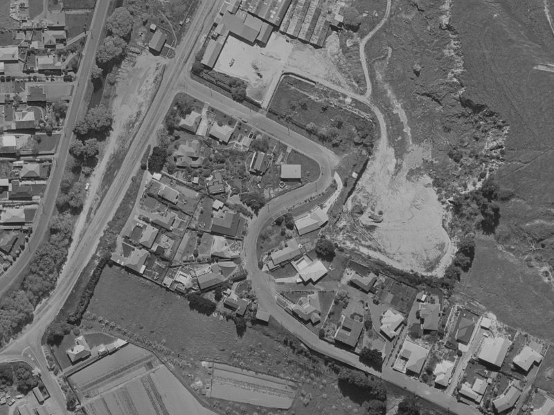 11 Whaka Terrace from the air, 1970-1974
