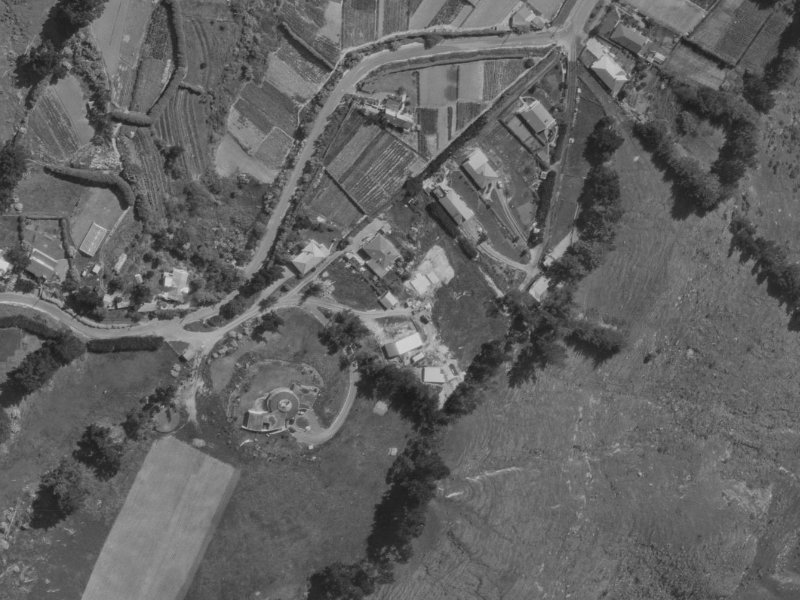 Crest Lane from the air, 1970-1974