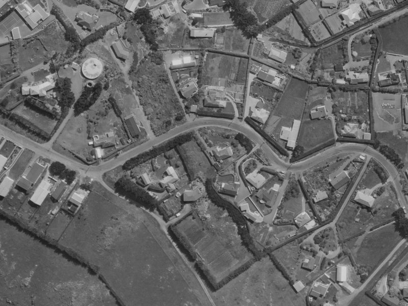 Belleview Terrace from the air, 1970-1974