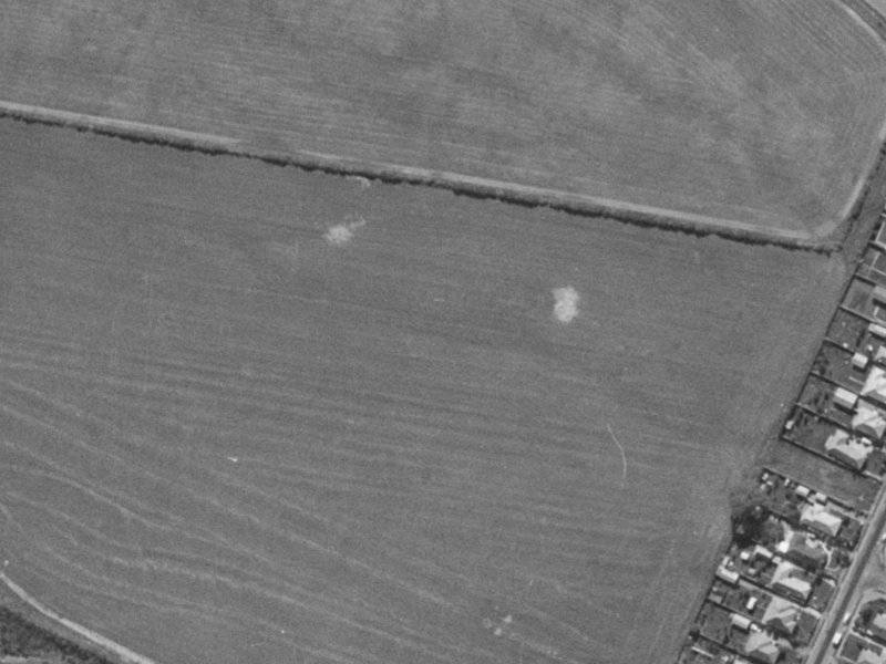 Lancewood Drive from the air, 1970-1974