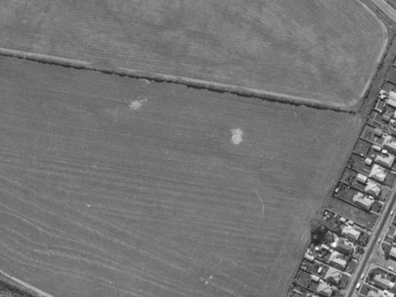 Rowanwood Close from the air, 1970-1974