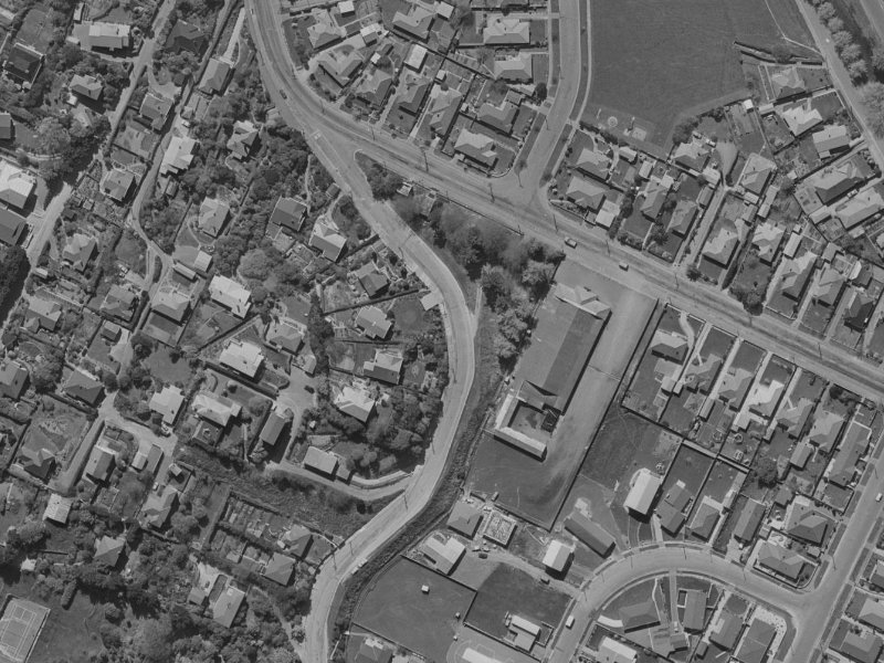 12 Rossmore Terrace from the air, 1970-1974
