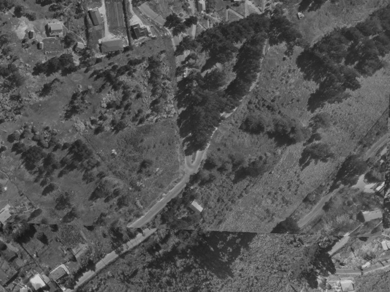 125 Clifton Terrace from the air, 1970-1974