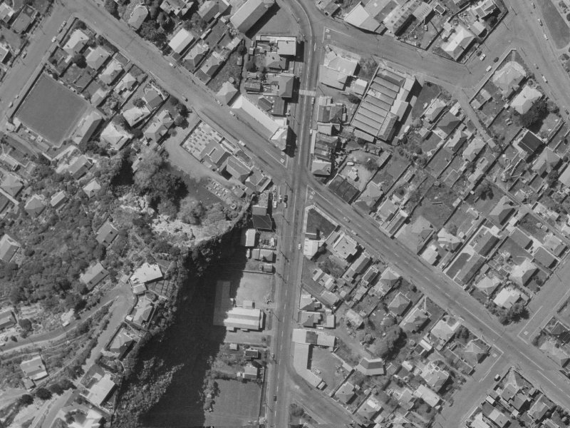 24 Wakefield Avenue from the air, 1970-1974