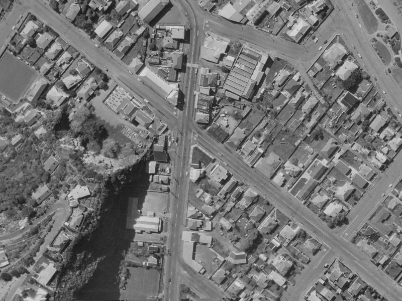36 Nayland Street from the air, 1970-1974
