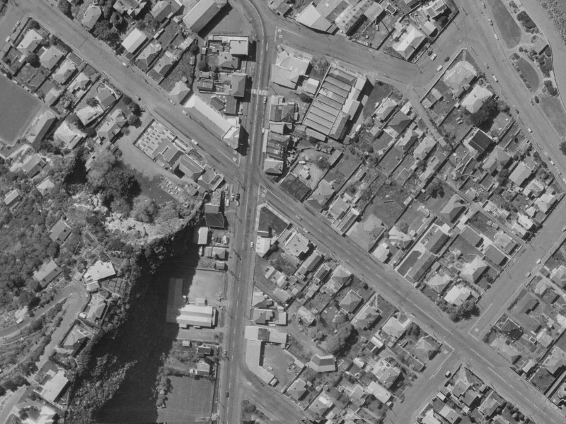 38 Nayland Street from the air, 1970-1974