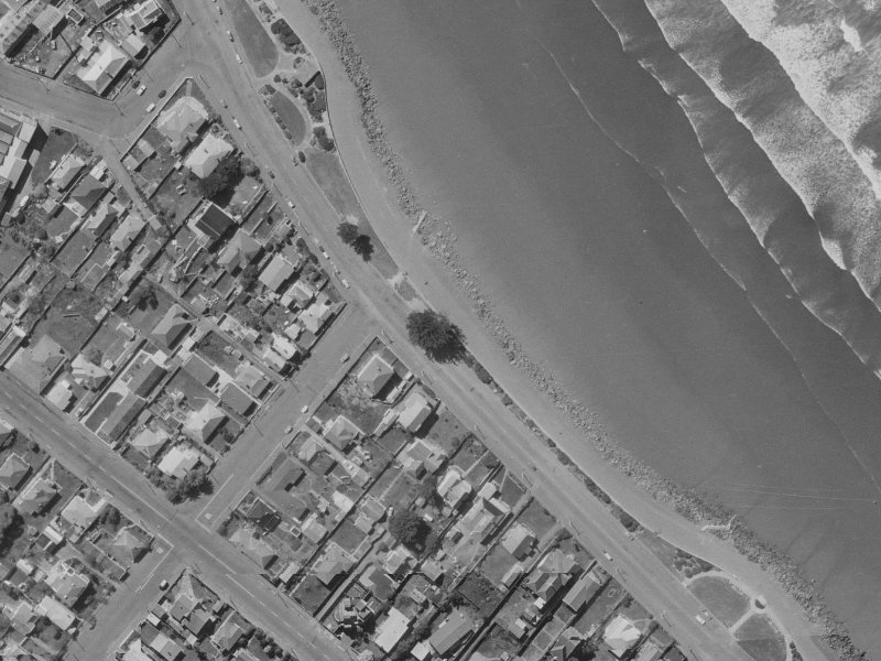 64–76 Esplanade from the air, 1970-1974