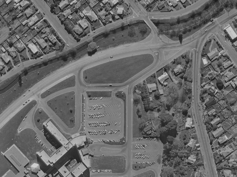 97T Cashmere Road from the air, 1970-1974