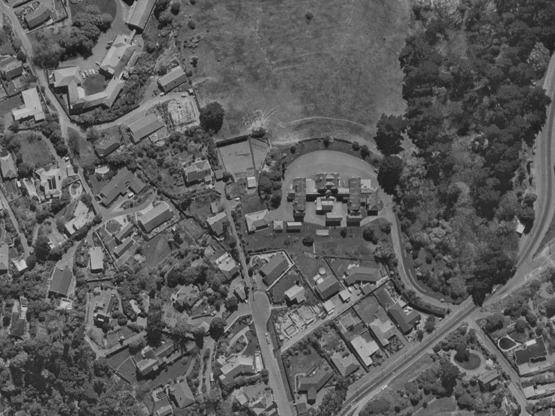 5A Overdale Drive from the air, 1970-1974