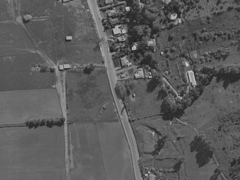 174 Bridle Path Road from the air, 1970-1974