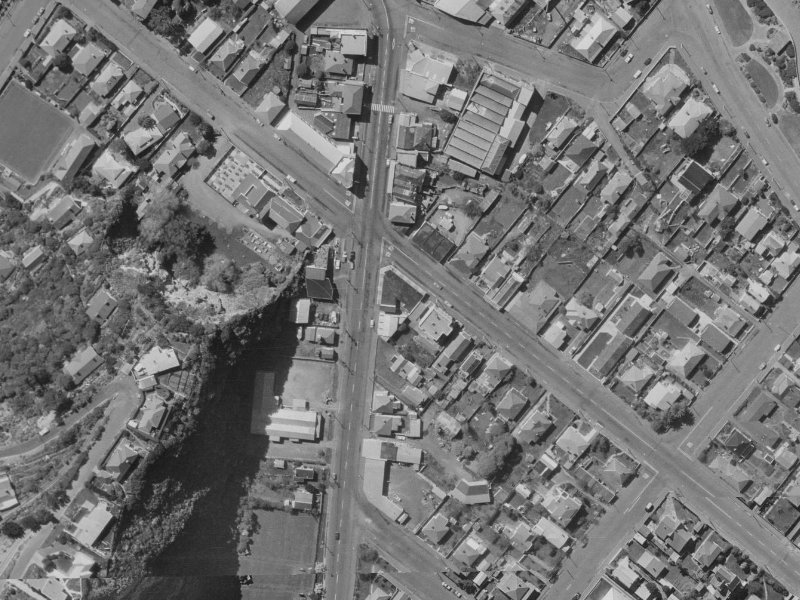 34 Nayland Street from the air, 1970-1974