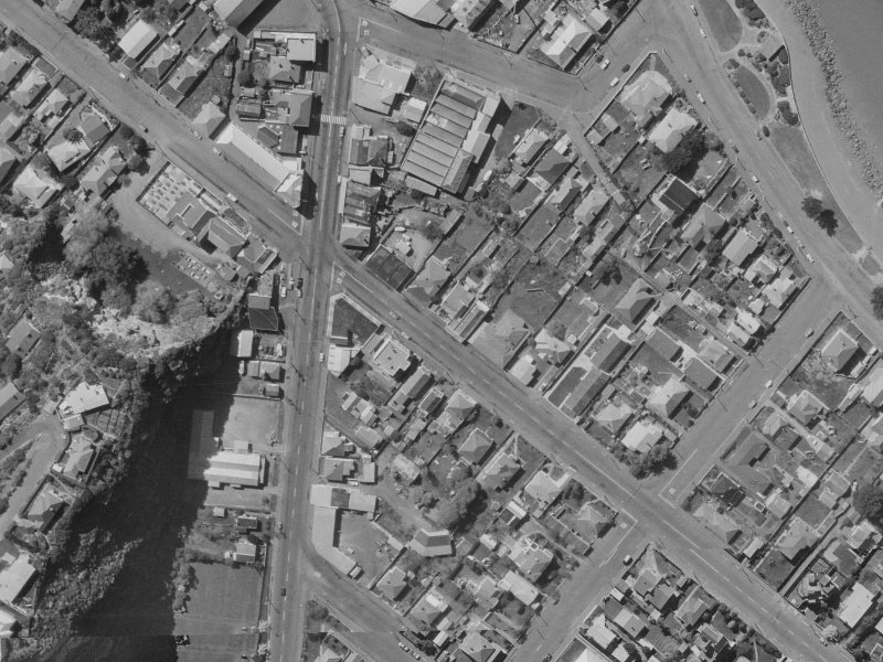 51 Nayland Street from the air, 1970-1974