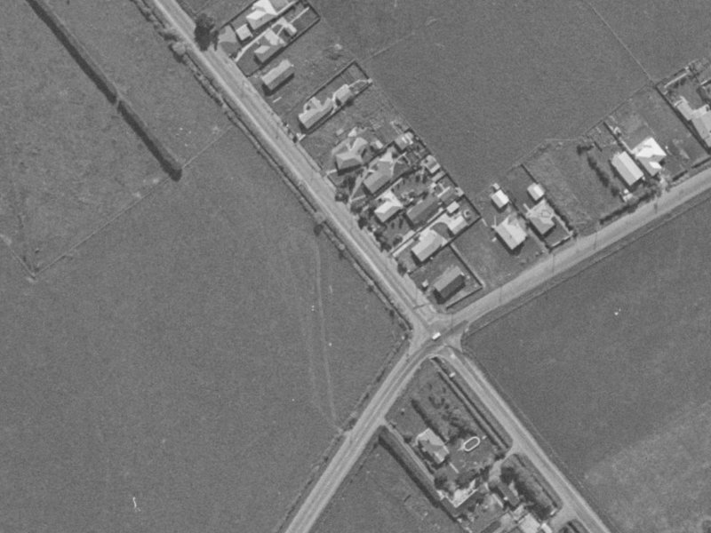 146 Hendersons Road from the air, 1970-1974