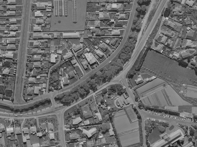 35–57 Eastern Terrace from the air, 1970-1974