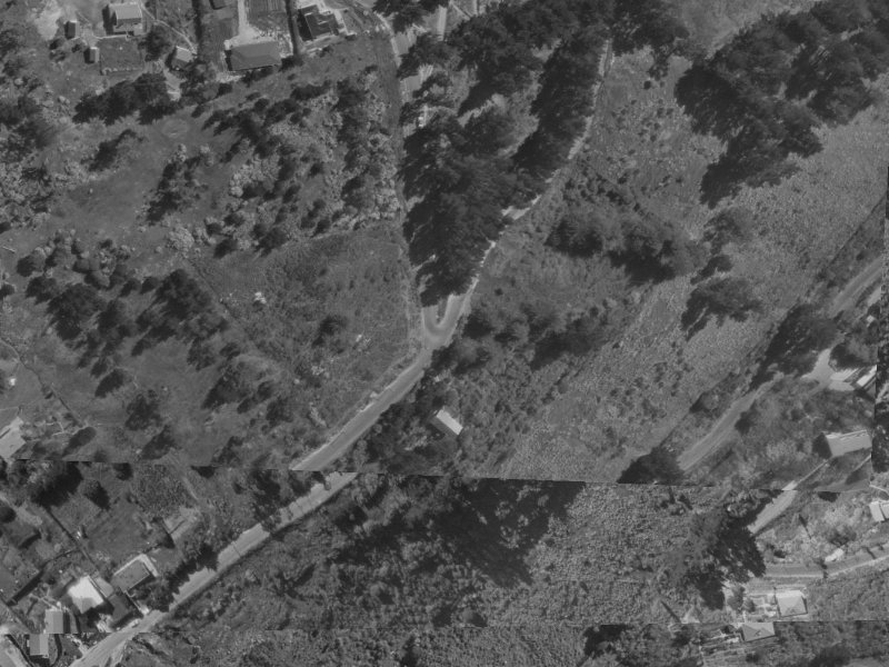 129 Clifton Terrace from the air, 1970-1974