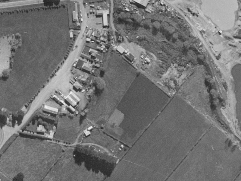 23 Marquess Avenue from the air, 1970-1974