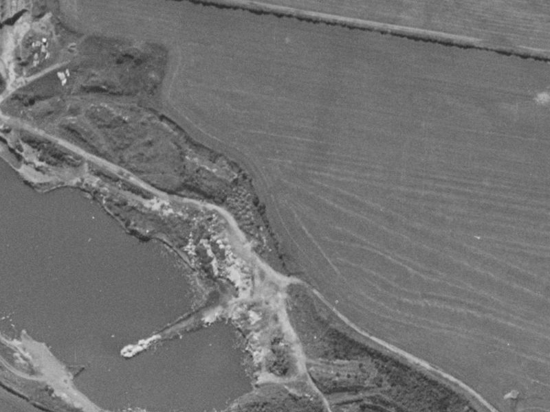 43 Westlake Drive from the air, 1970-1974