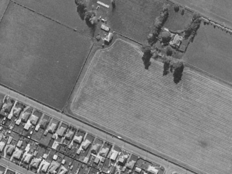 23 Te Pihopa Way from the air, 1970-1974