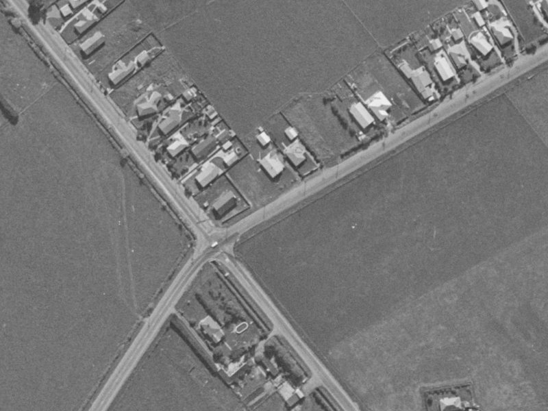 269E Sparks Road from the air, 1970-1974